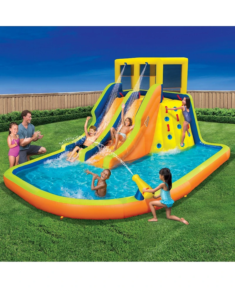 Banzai Double Drench Water Park Outdoor Toy