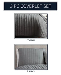 Riverbrook Home Moonstone 3-Pc. Coverlet Set