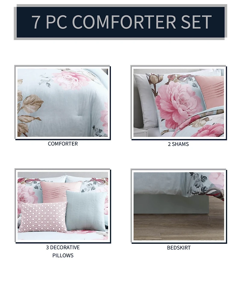 Riverbrook Home Ridgely 7 Piece Comforter Set