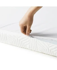 Lucid Dream Collection by Lucid 3" Gel Memory Foam Mattress Topper, Twin