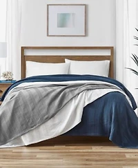 Nautica Rope Stripe Woven Cotton Blankets