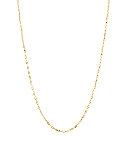 Polished 18" Mariner in 10K Yellow Gold