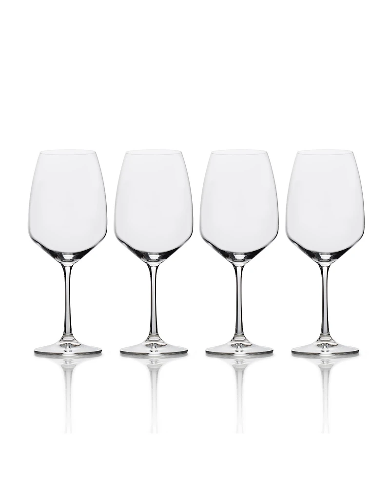 Mikasa Melody Red Wine Glass Set of 4, 20 oz