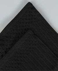 Superior Soho Checkered Border Cotton 6 Piece Towel Set