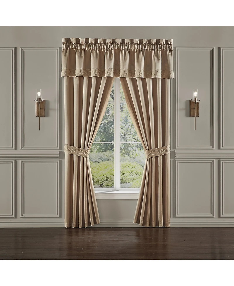 J Queen New York Decade Straight Window Valance, 18" x 88"