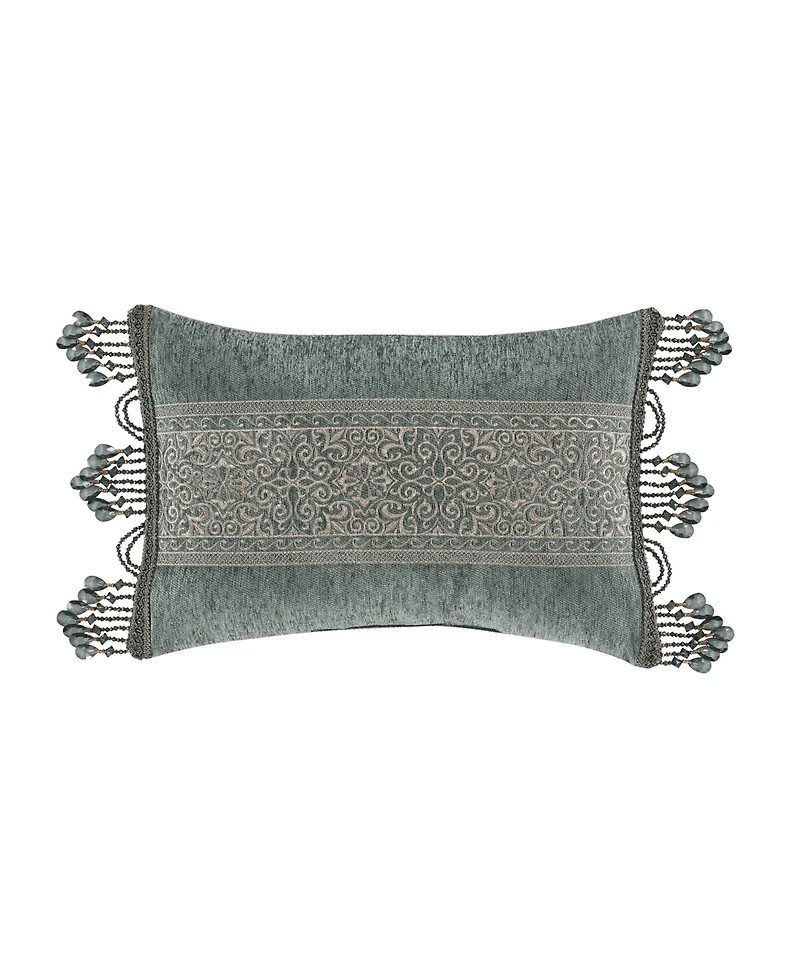 J Queen New York Dorset Boudoir Decorative Pillow, 15" x 22"