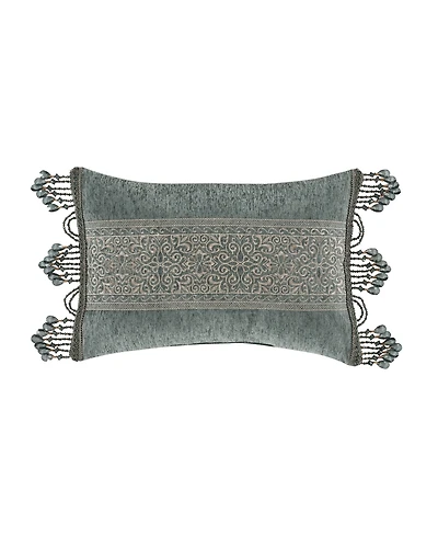 J Queen New York Dorset Boudoir Decorative Pillow, 15" x 22"