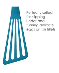 Rachael Ray Bakeware Oven Lovin' Nonstick Double Batch Cookie Pan and Utensil Set, 4-Pc., Orange Handles