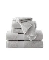 Brooklyn Loom Solid Turkish Cotton 6-Pc. Bath Towel Set