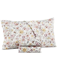 Closeout! Charter Club 550 Thread Count Printed Cotton 4-Pc. Sheet Set, King, Exclusively at Macy's