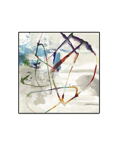 Giant Art Playful Intent Ii Oversized Framed Canvas, 45" x 45"