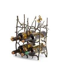 Michael Aram Butterfly Ginkgo 6-Bottle Wine Rack