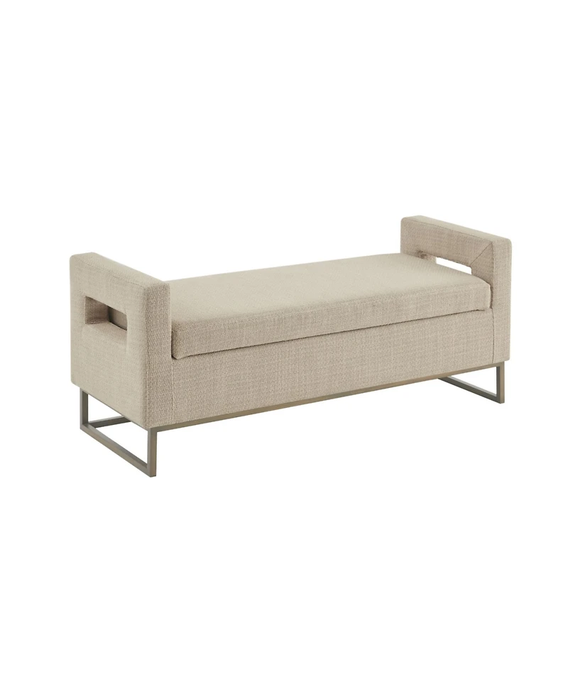 Madison Park Crawford Storage Bench