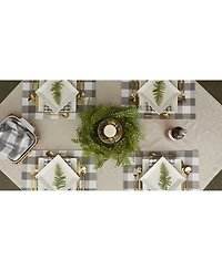 Design Imports Reversible Gingham - Buffalo Check Placemat Set