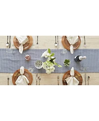Design Imports Farmhouse Gingham Table Runner
