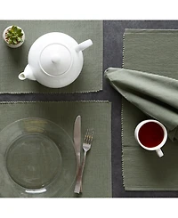 Design Imports Ribbed Placemat, Set of 6