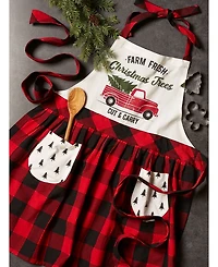 Design Imports Christmas Truck Apron