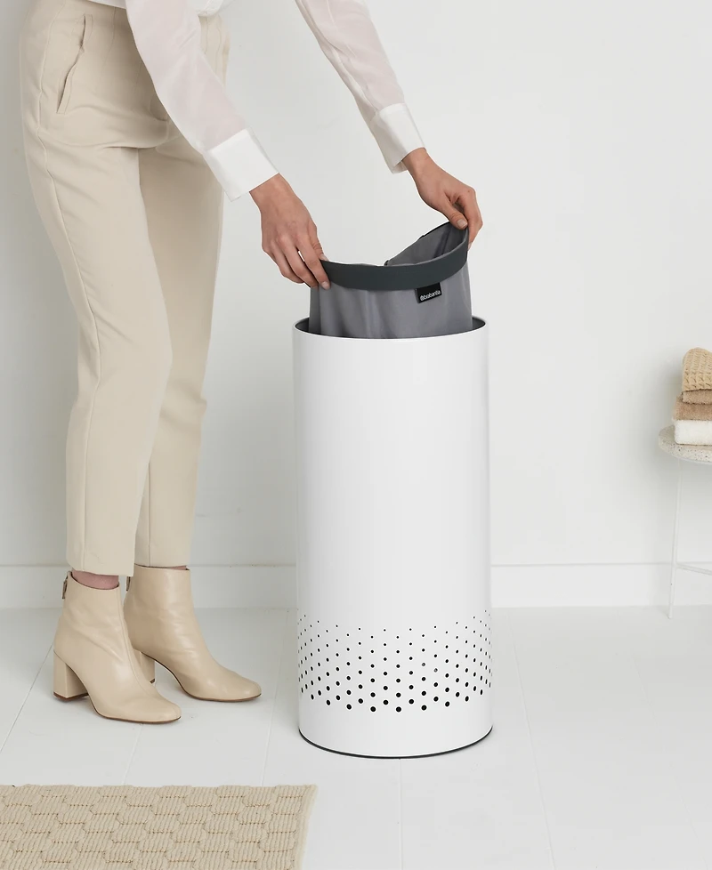 Brabantia 9.2-Gallon Laundry Hamper with Lid