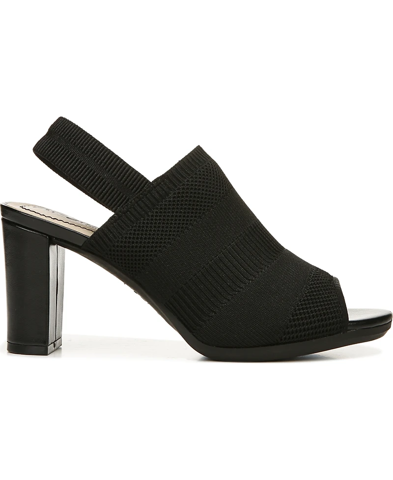 LifeStride Women's Afton Slingback Peep Toe Sandals