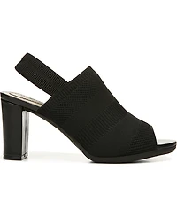 LifeStride Women's Afton Slingback Peep Toe Sandals