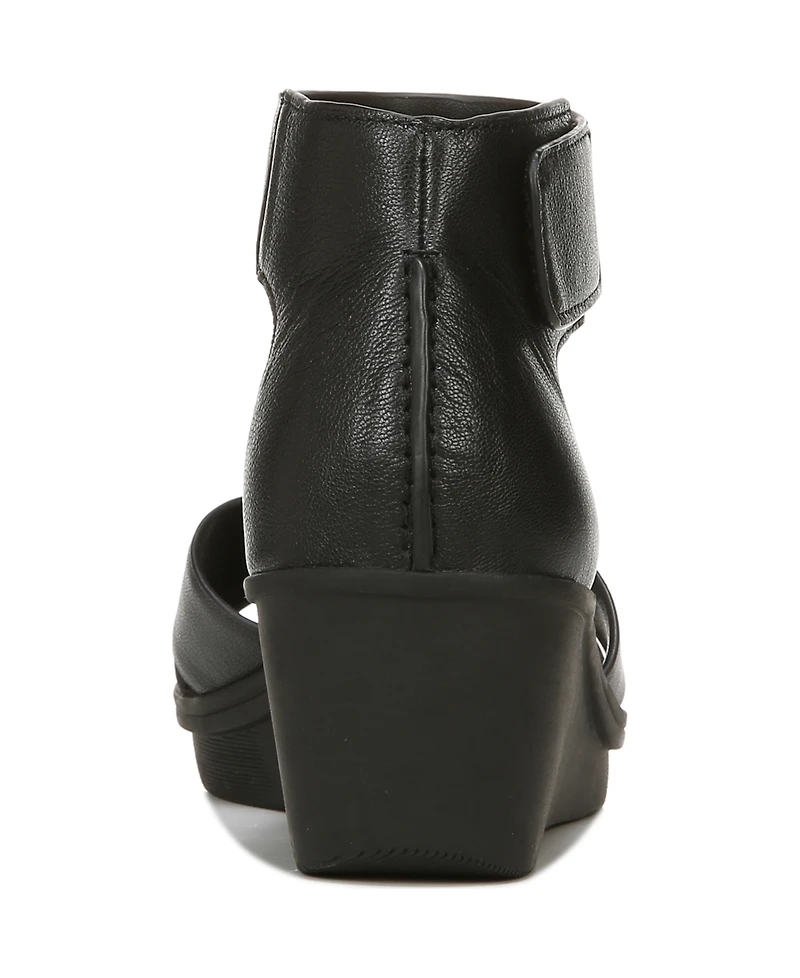 Naturalizer Riviera Ankle Strap Wedge Sandals