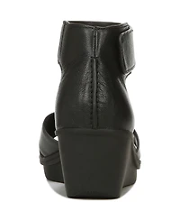 Naturalizer Riviera Ankle Strap Wedge Sandals