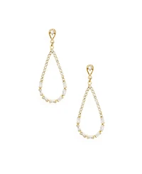 Ettika Crystal Teardrop Earrings