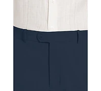 Cubavera Men's Flat Front 9" Linen Blend Shorts