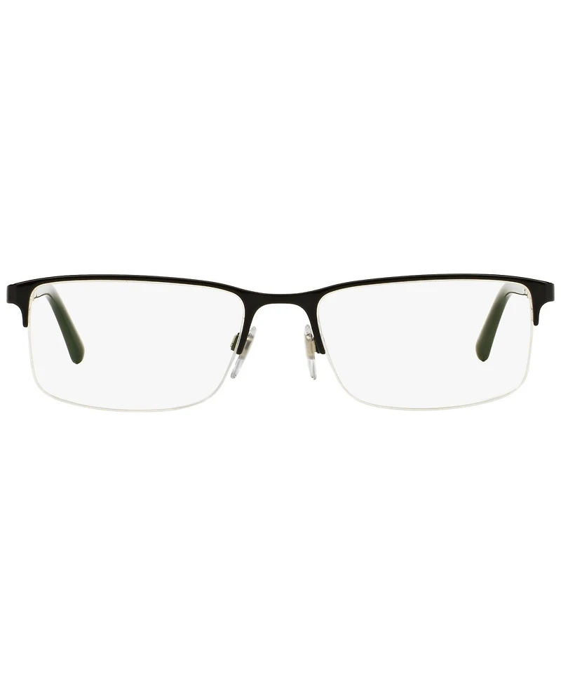 Burberry BE1282 Men's Rectangle Eyeglasses