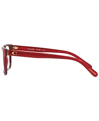 Coach Women's Rectangle Eyeglasses, HC612952-o