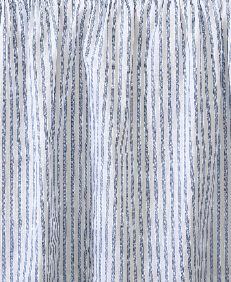 Laura Ashley Ticking Stripe Ruffled Bedskirt