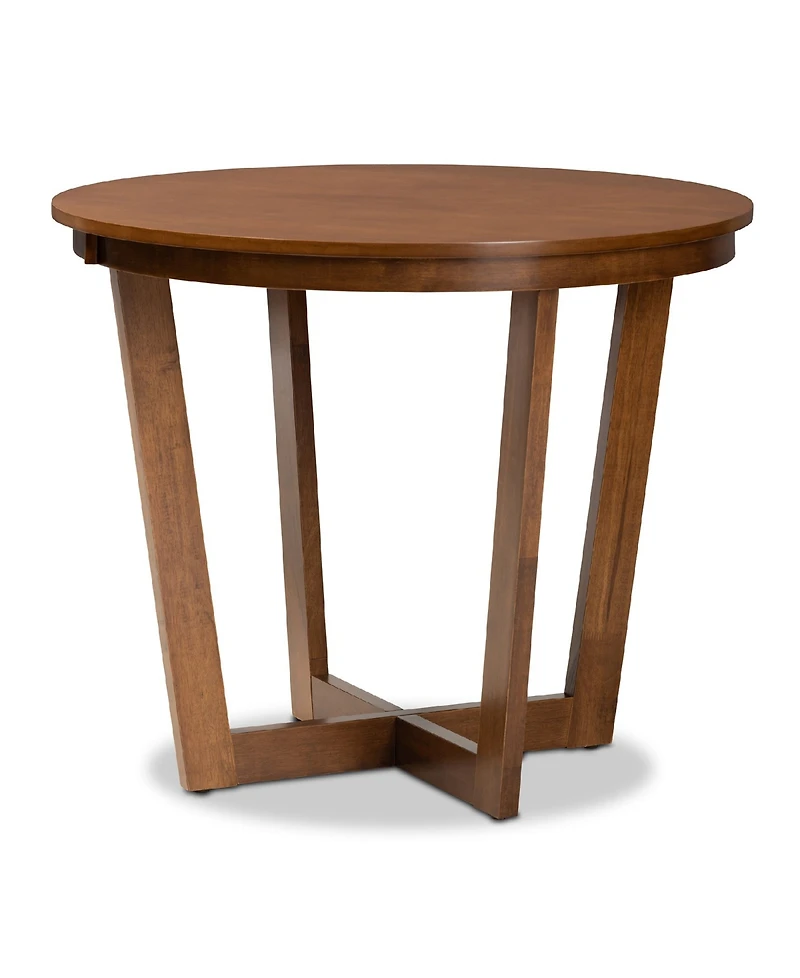 Aggie Modern and Contemporary Fabric Upholstered 5 Piece Dining Set