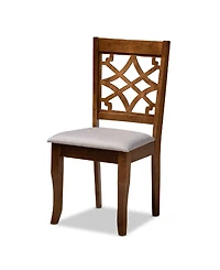 Tricia Modern and Contemporary Fabric Upholstered 5 Piece Dining Set