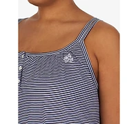 Lauren Ralph Plus Cotton Knit Double-Strap Nightgown