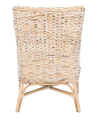 Cristen Rattan Accent Chair with Cushion