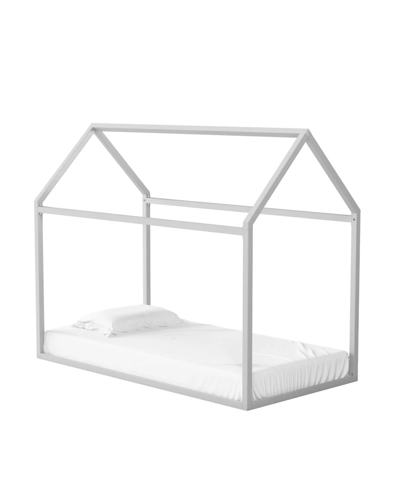Little Seeds Rowan Valley Skyler Kids Metal House Bed, Twin
