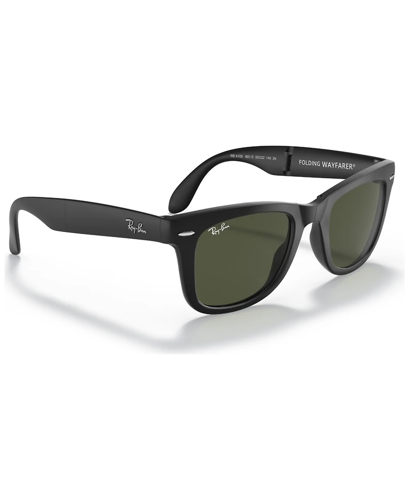 Ray-Ban Sunglasses, RB4105 Folding Wayfarer