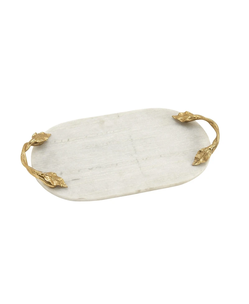 Marble Natural Serving Tray, 2" H x 20" L