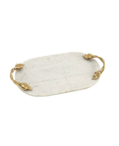 Marble Natural Serving Tray, 2" H x 20" L