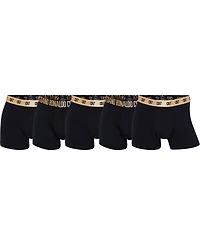 CR7 Cristiano Ronaldo Men's Trunk, Pack of 5 with Travel Bag