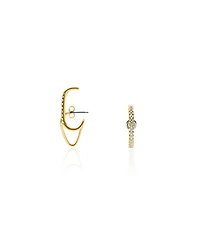 Oma The Label Lydia Asymmetrical Earrings