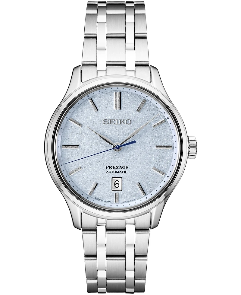 Seiko Men's Automatic Presage Stainless Steel Bracelet Watch 42mm