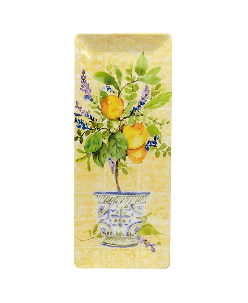 Certified Lemon Zest 3 Piece Melamine Hostess Set