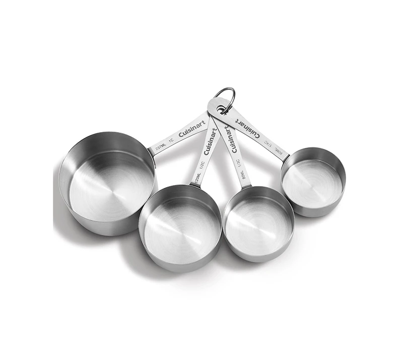 Cuisinart Stainless Steel Measuring Cups, Set of 4