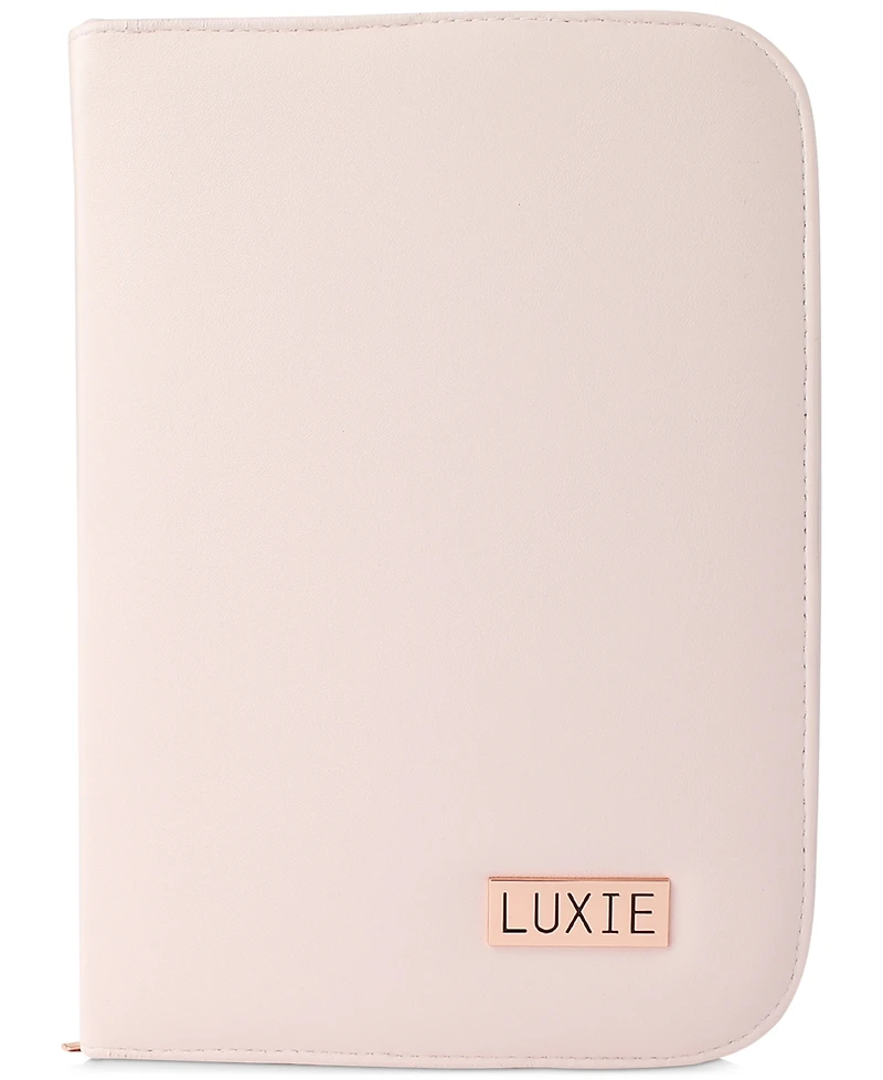 Luxie 30-Pc. Rose Gold Brush Book Set
