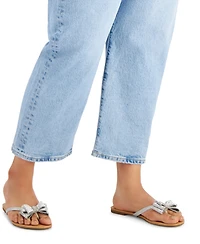 I.n.c. International Concepts Women's Mabae Bow Flat Sandals, Created for Macy's