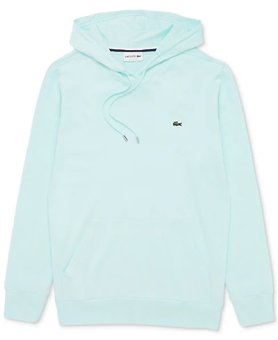 Lacoste Hoodie Jersey Long Sleeve Tee Shirt with Kangaroo Pocket