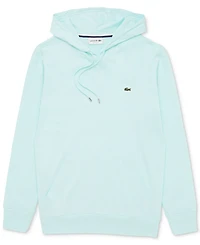 Lacoste Hoodie Jersey Long Sleeve Tee Shirt with Kangaroo Pocket