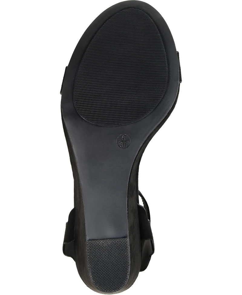 Journee Collection Women's Loucia Wedge Sandals