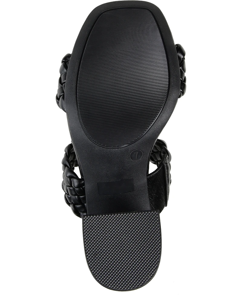 Journee Collection Women's Melissa Woven Sandals